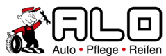 ALO Auto Pflege Reifen Logo